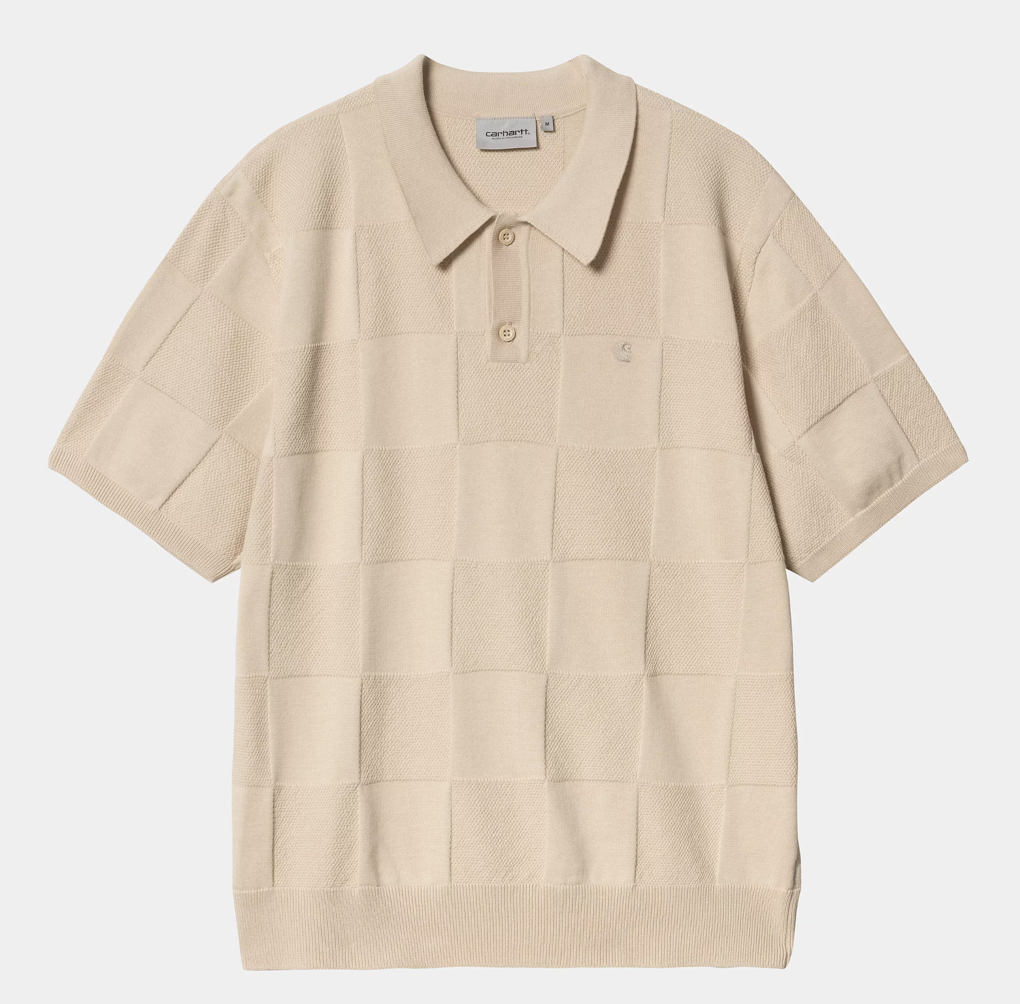 Carhartt WIP☆S/S CHECKER POLO☆XLニットポロシャツ Carhartt S/S Checker Polo – tib street clothing